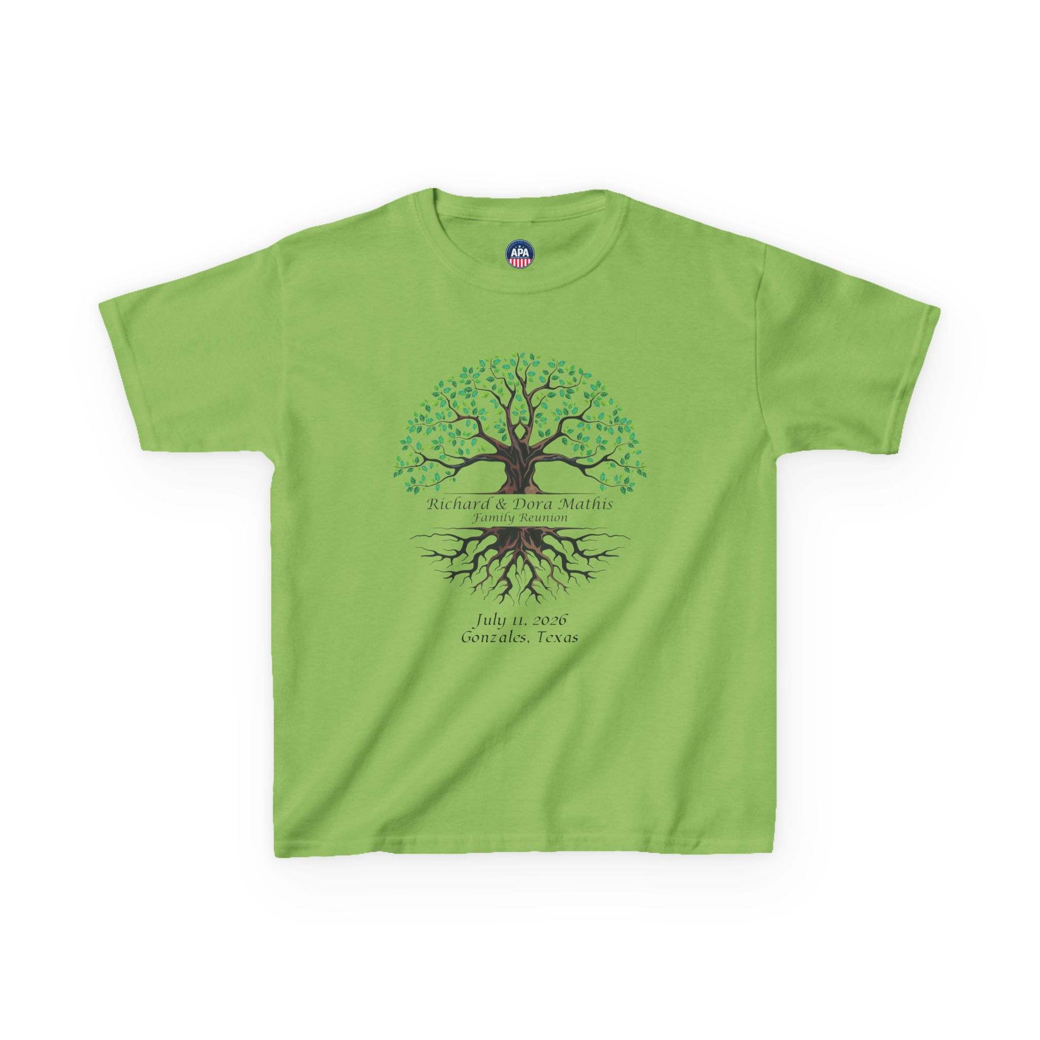 Mathis Family Reunion Kids Tee 2026 - Image 9